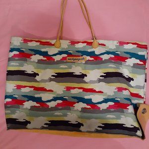 Marc Jacobs colorful abstract tote